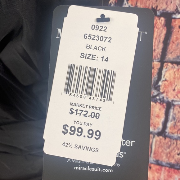 Miraclesuit Rock Solid Arden One Piece Swimsuit - Picture 3 of 5